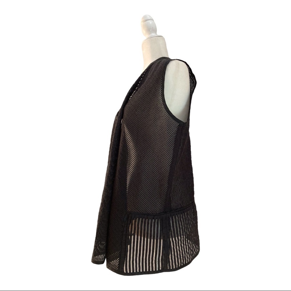 Earl Rutenberg Open Front Longline Vest - Picture 7 of 8